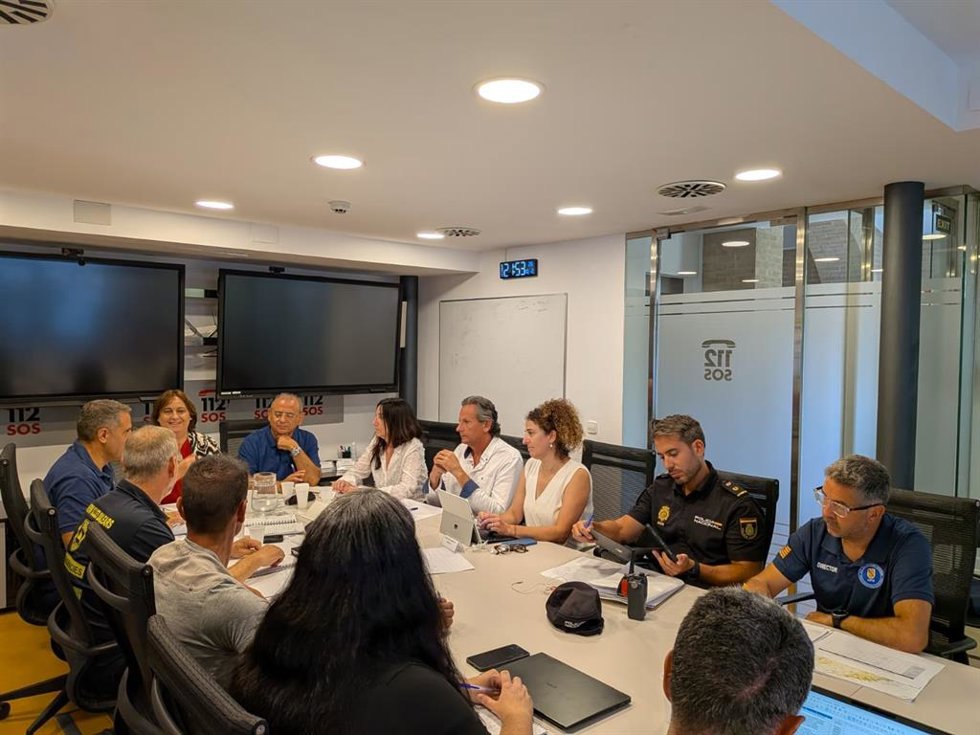 Reunión del Cecopi para activar el Plan Eclipbal.
