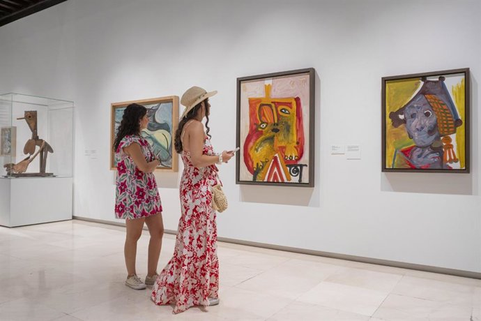 Visitantes en el Museo Picasso Málaga
