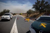 Se mantienen abiertas todas las hipótesis en la investigación del incendio de Niebla que recorre ya 25.000 hectáreas