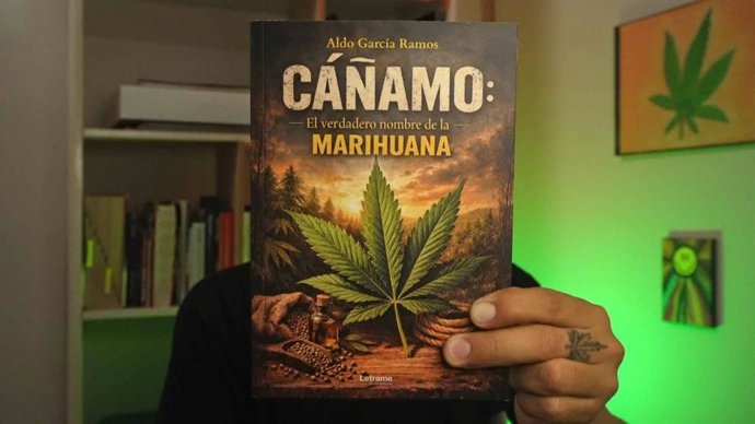Aldo García Ramos desmonta los mitos sobre el cannabis en 'Cáñamo; el verdadero nombre de la marihuana'