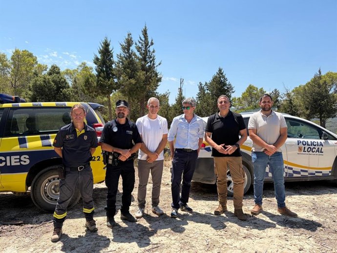 El Govern estrena antes del eclipse una nueva estación de la red TetraIB en Eivissa.