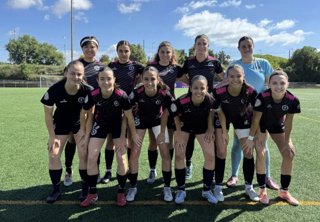 Equipo del Zaragoza CFF en la Segunda División Femenina 2025/26