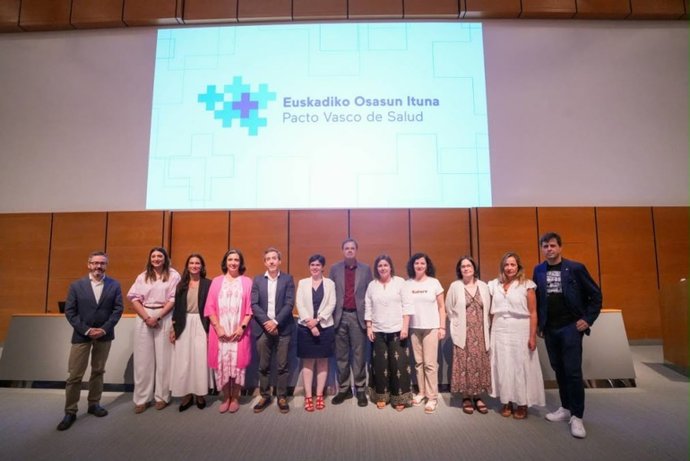 Reunión del 'Pacto Vasco de Salud'