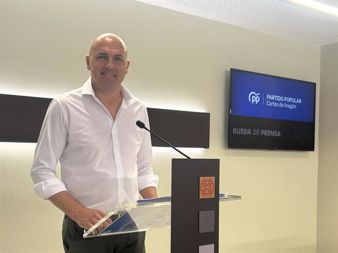 El diputado del PP Aragón José María Giménez.