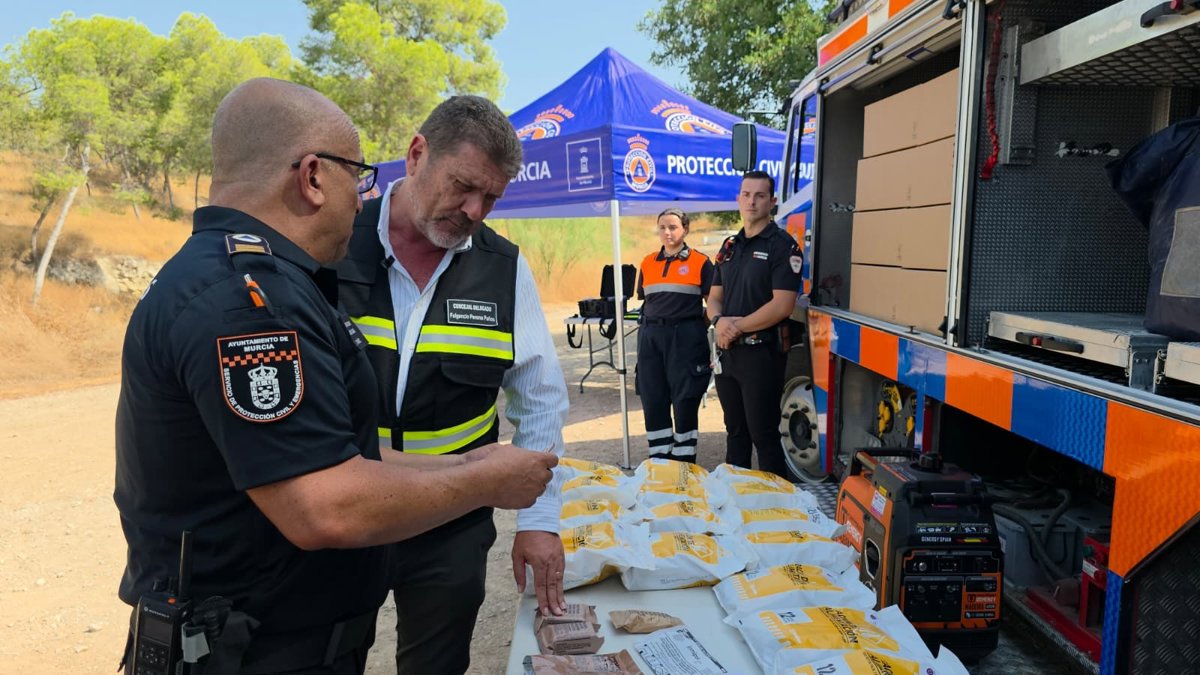 Protección Civil de Murcia contará con nuevos equipos para mejorar la respuesta ante incendios forestales
