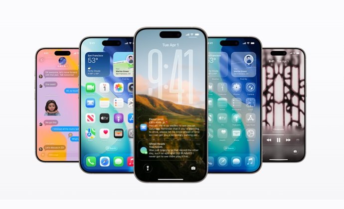 Archivo - Arquivo - Recurso do iOS 26 em um iPhone