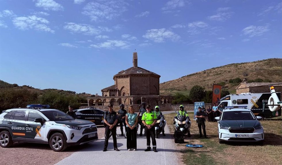 Presentación del dispositivo especial de seguridad de la Guardia Civil con motivo del eclipse solar del 12 de agosto
