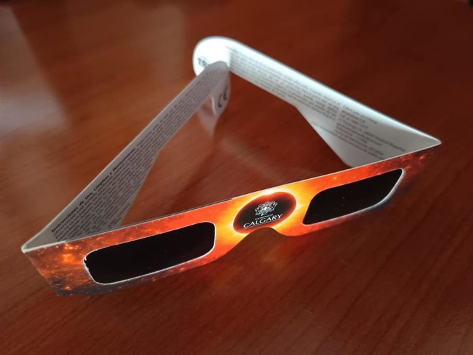 Gafas homologadas para ver el eclipse.
