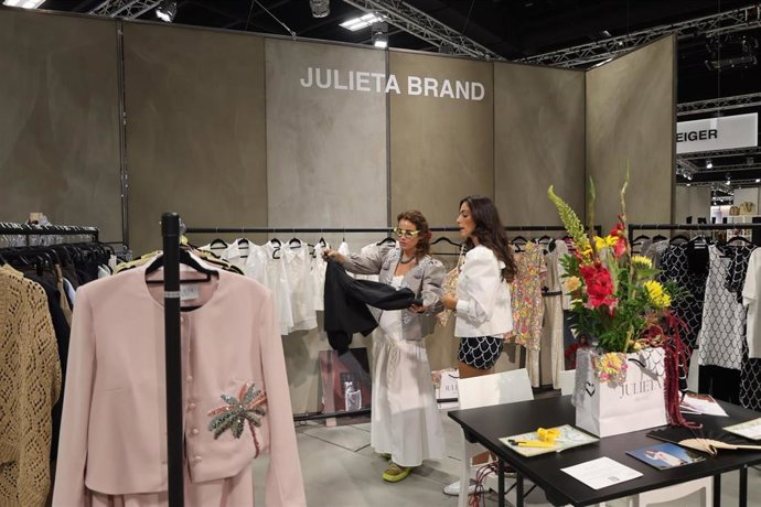 Puesto de 'Julieta Brand' en la II Copenhagen International Fashion Fair