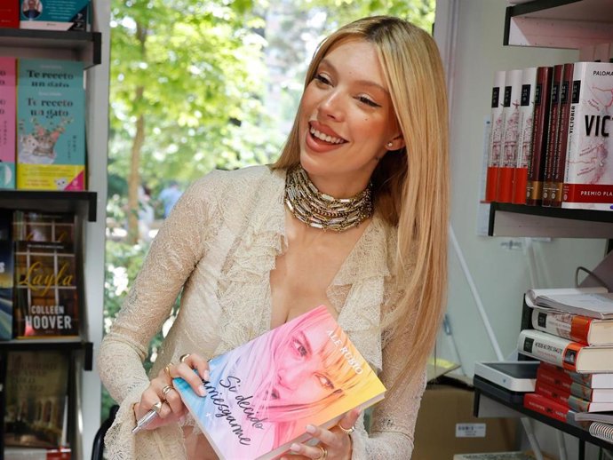 Alejandra Rubio desmiente los rumores sobre el fracaso de ventas de su libro