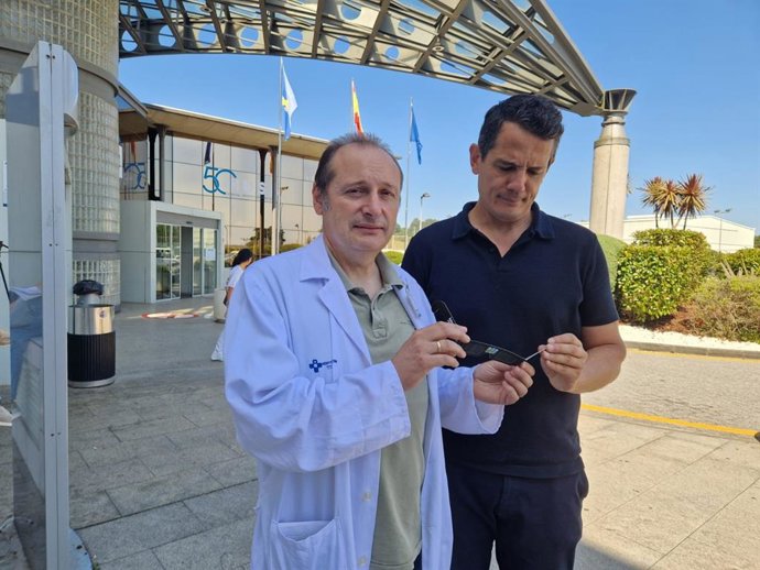 Óscar Veiras e Juan Jesús Barbón