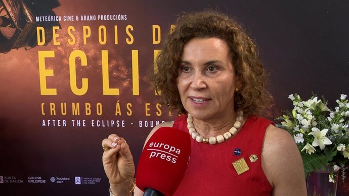 A cientista galega da NASA, Begoña Vila, em declarações à Europa Press