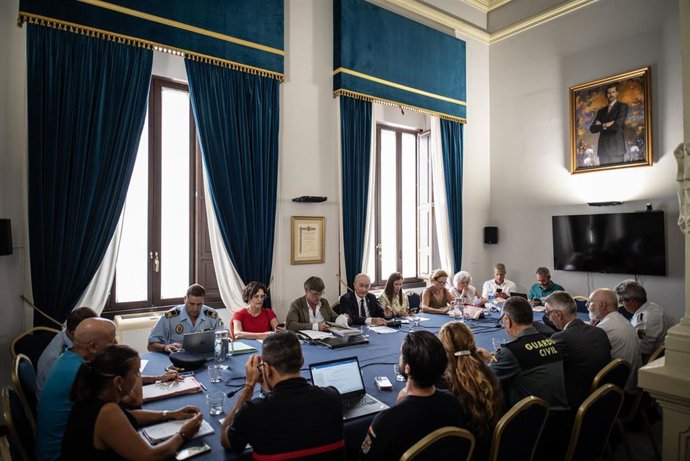 Reunión entre el Ayuntamiento y Subdelegación del Gobierno para la coordinaición del dispositivo de seguridad para la Feria de Málaga
