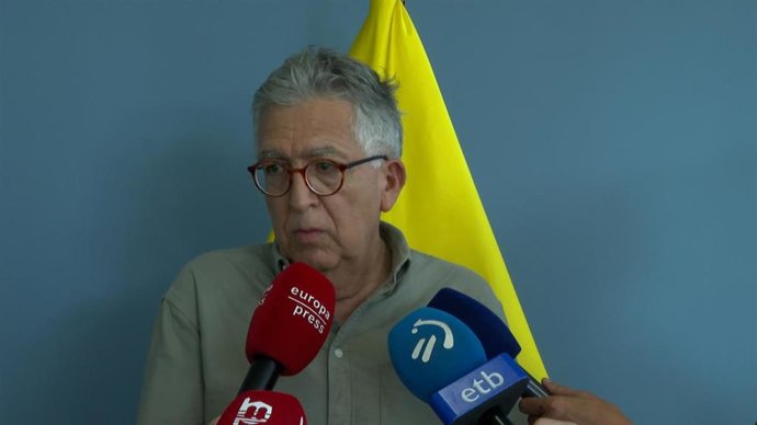 El consul general de Colombia en Bilbao, Carlos Alfonso Victoria.