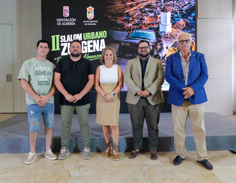 Presentación del II Slalom Urbano de Zurgena 'Puerta del Almanzora'.