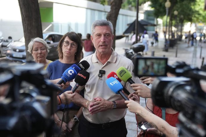 El líder de Junts en Barcelona, Jordi Martí, y la concejala Titon Lailla, en una imagen de archivo