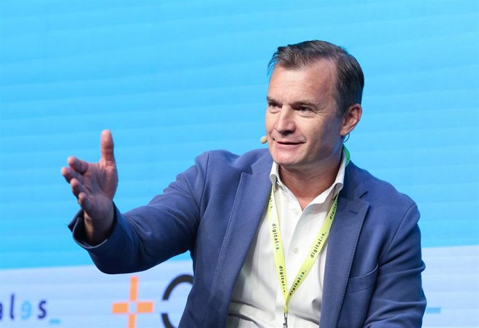 Archivo - El CEO de MasOrange, Meinrad Spenger, durante la segunda jornada de 'DigitalES Summit 2026', en la Real Fábrica de Tapices, a 25 de junio de 2026, en Madrid (España). Organizado por la Asociación Española para la Digitalización, el evento se des