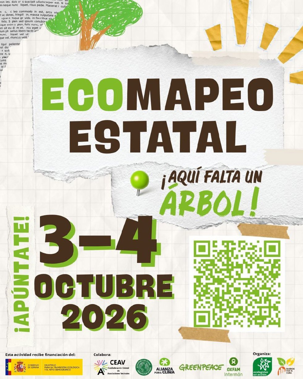 Cartel de la iniciativa de Ecomapeo Estatal.