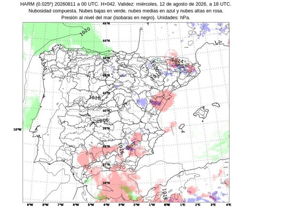 La Aemet prevé calor y posibles nubes de evolución en la Región de Murcia durante el eclipse