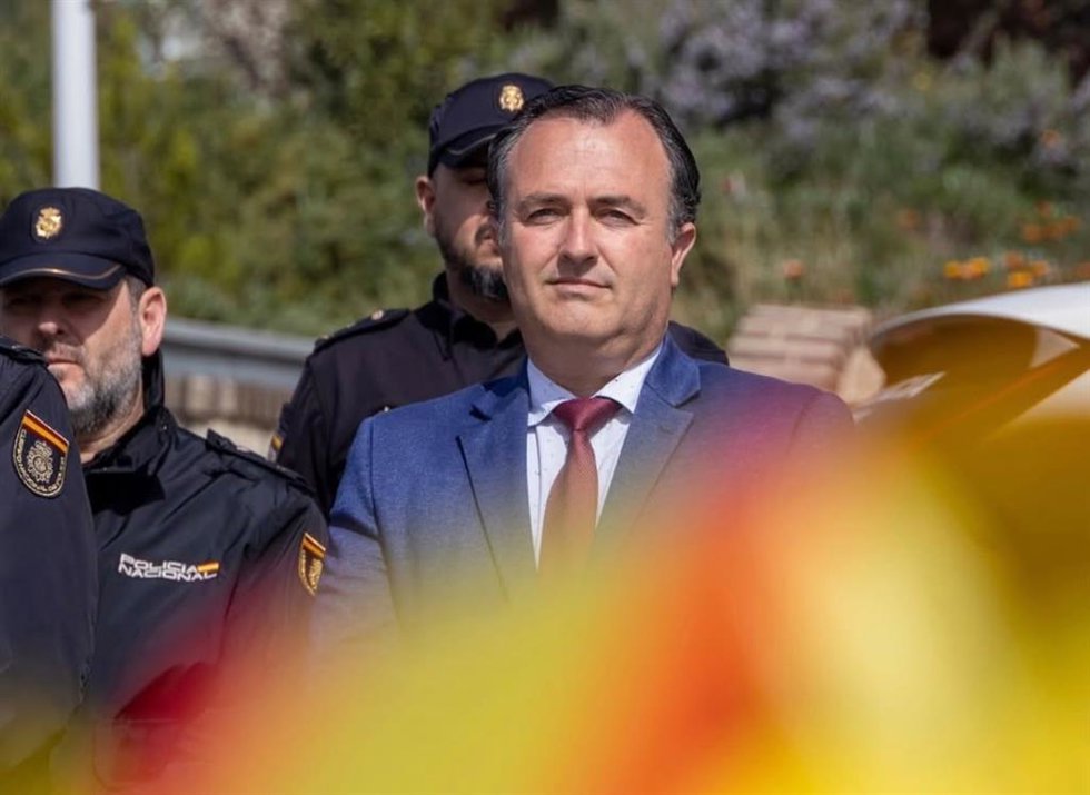 El presidente del Grupo Parlamentario Vox, David Moreno.