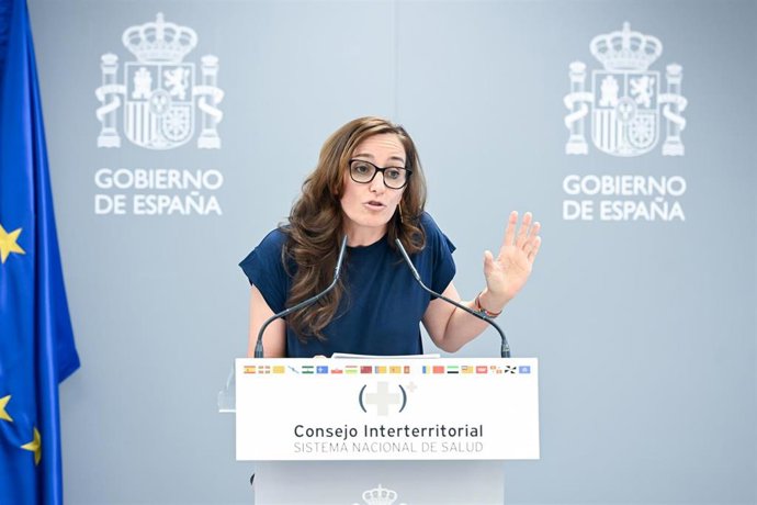 Imagen de archivo de la ministra de Sanidad, Mónica García.