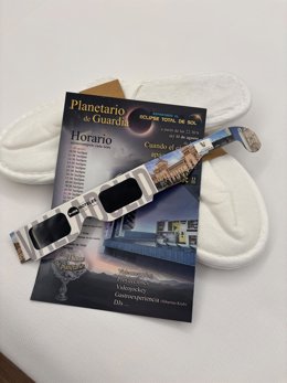 Los clientes de hoteles de Valladolid dispondrán de gafas para ver el eclipse como cortesía del alojamiento