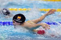 El relevo mixto 4x100 estilos termina sexto con récord de España en el Europeo