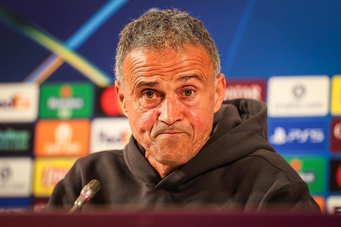 Archivo - Luis Enrique Martínez, entrenador del Paris Saint-Germain.