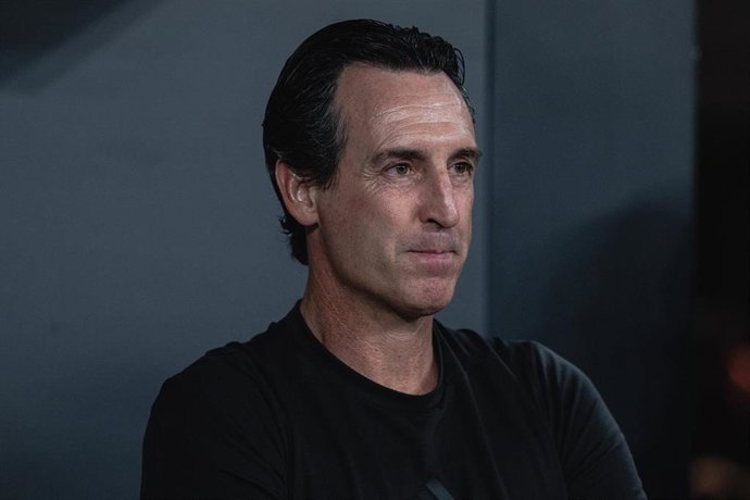 El entrenador del Aston Villa, Unai Emery