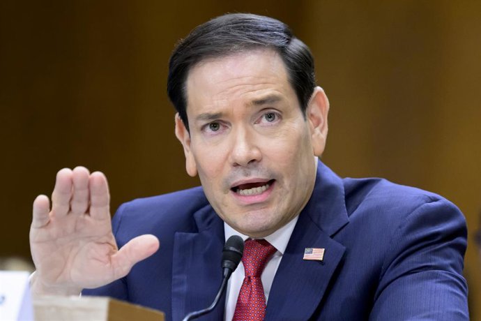 Archivo - El secretario de Estado de Estados Unidos, Marco Rubio, en una imagen de archivo
