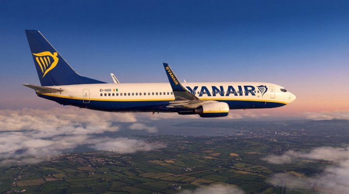 Avión de Ryanair