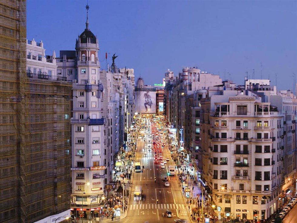 Archivo - Foto de archivo de Gran Vía.