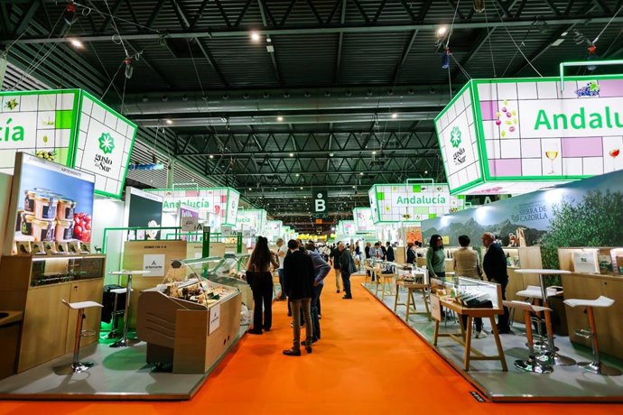Imagen de archivo de una feria agroalimentaria.