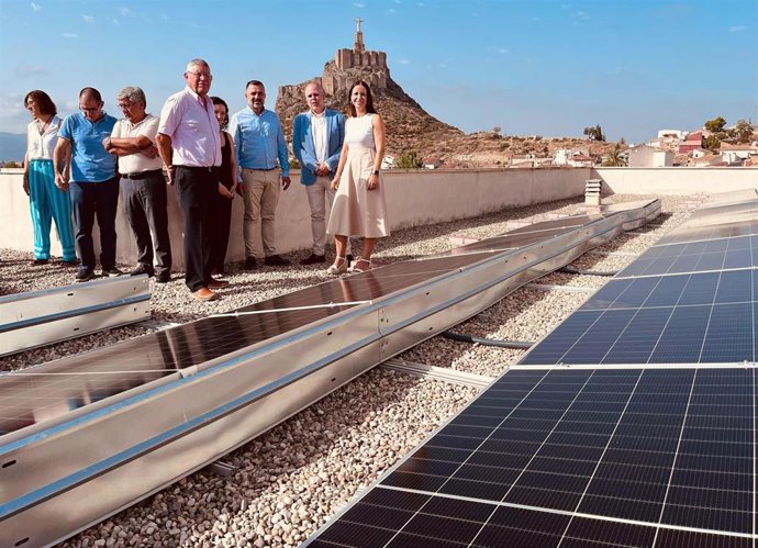 Visita de la consejera de Salud, Isabel Ayala, al centro de salud de Monteagudo (Murcia).