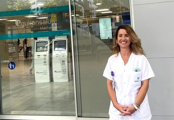Imagen de la jefa de Urgencias del Hospital Quirónsalud Marbella (Málaga), la doctora Esther Hurtado.