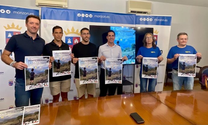 Presentación de Desafío Solidario en Monzón.