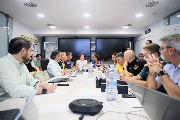 Reunión del Cecopi del Protocolo Eclipbal para el seguimiento del dispositivo durante la jornada del eclipse