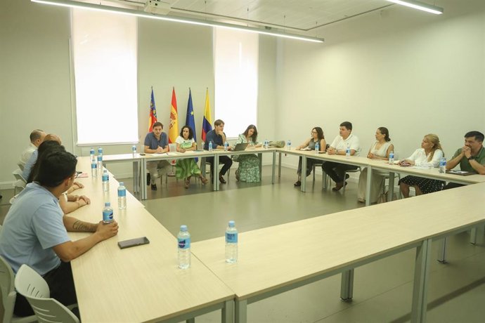 Imagen de la reunión
