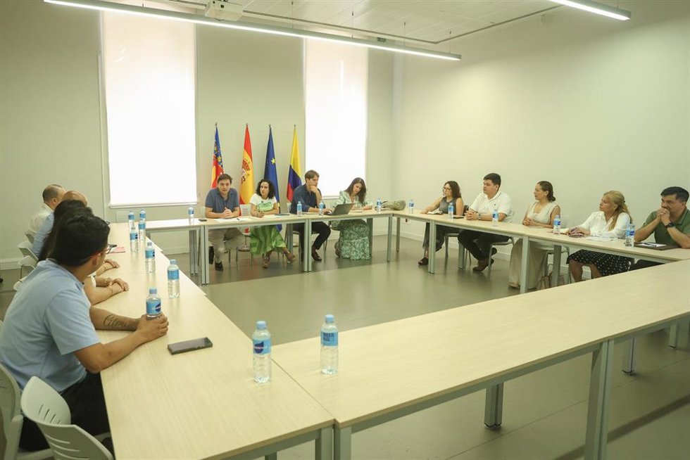 Imagen de la reunión