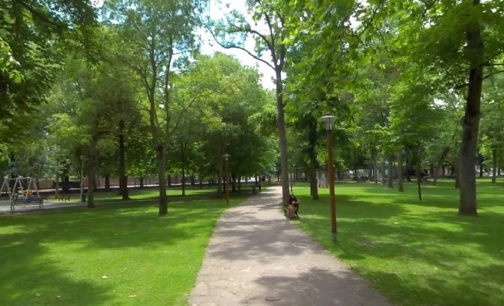 Paseo del parque del Prado