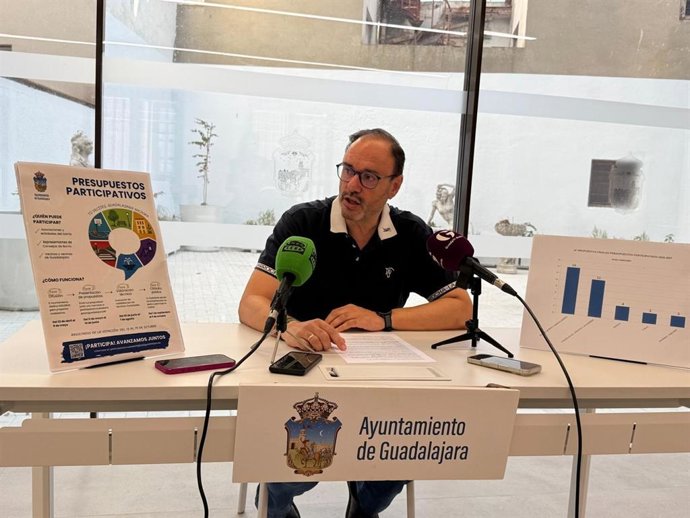 El concejal de Participación Ciudadana del Ayuntamiento de Guadalajara, Roberto Narro.
