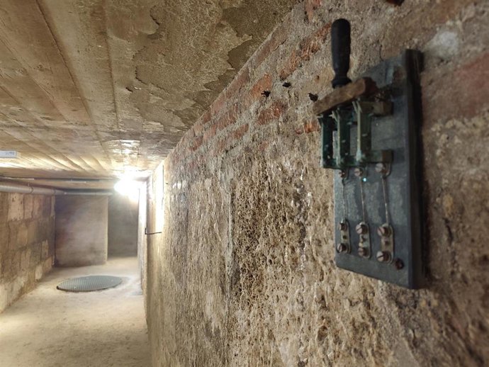Finalizados los trabajos de rehabilitación del refugio antiaéreo de la Plaza de Cervantes