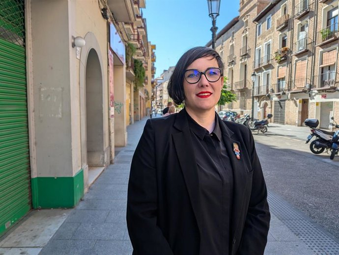 La secretaria general de CHA, Verónica Villagrasa.