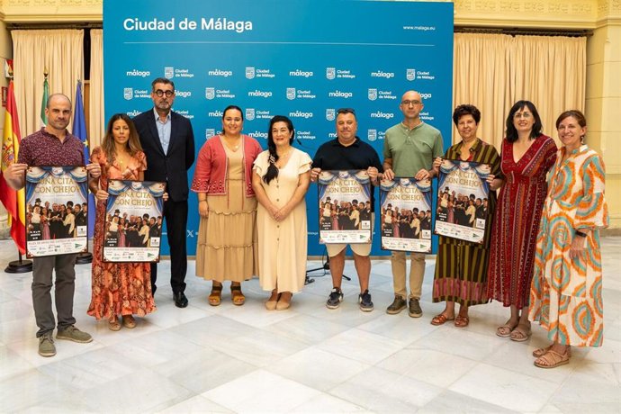 Presentación la XXX edición de Clásicos Solidarios en el Castillo de Gibralfaro .