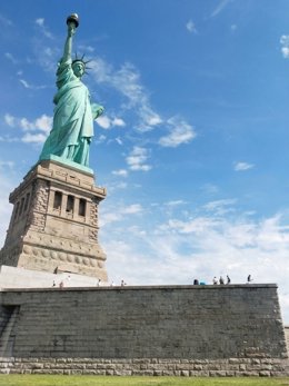 Estatua de la Libertad en Liberty Island.- New York (Estados Unidos)