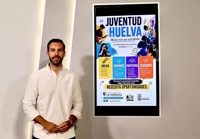 Presentación del programa de actividades para la juventud en Huelva