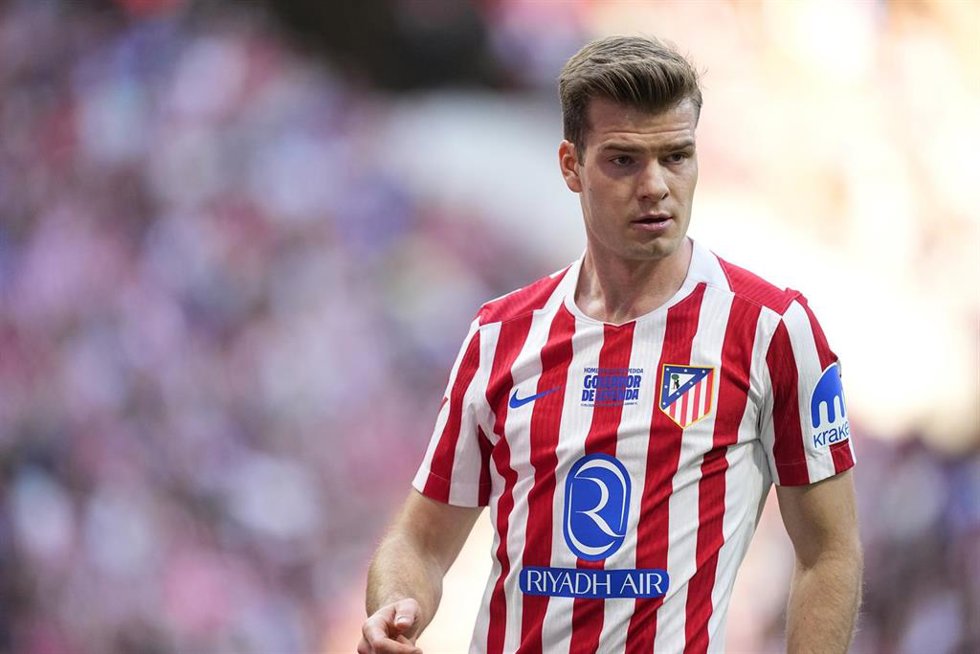 Archivo - El delantero noruego del Atlético de Madrid Alexander Sorloth durante un partido de Liga.