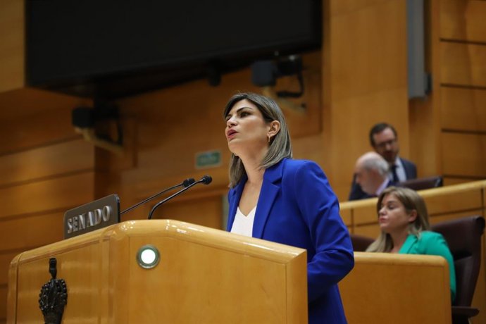 Archivo - La senadora del PSOE Inma Sánchez