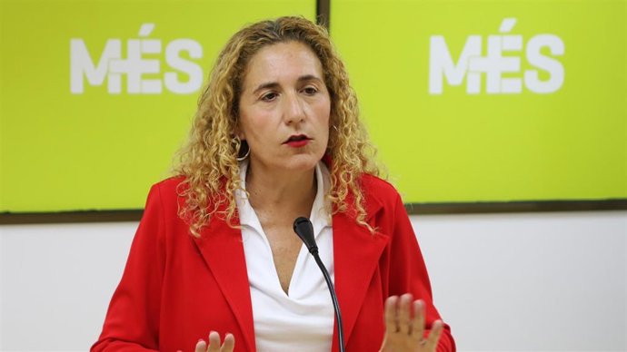Archivo - La portavoz de MÉS per Mallorca en el Consell, Catalina Inés Perelló. Archivo.