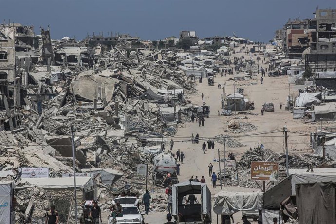 La ciudad de Beit Lahia, en el norte de la Franja de Gaza